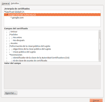 [Certificado digital de google.com]